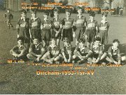 Ditcham Rugby 1953 with Names